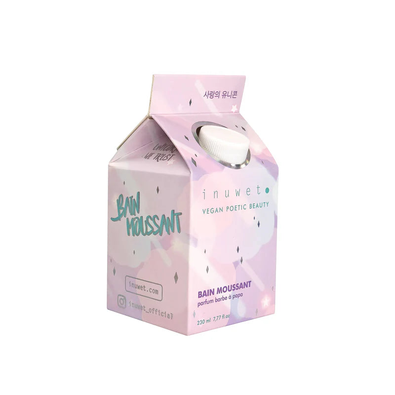 Bain moussant parfumé - Inuwet - Barbe à papa