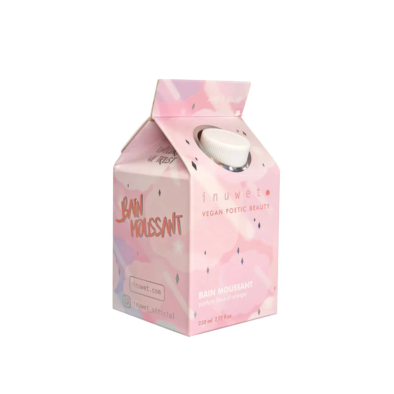 Bain moussant parfumé - Inuwet - Fleur d'oranger
