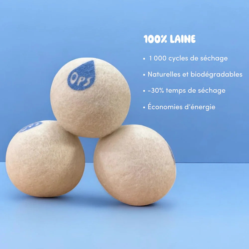 Balles de séchage (lot de 3) - OPS clean - 2