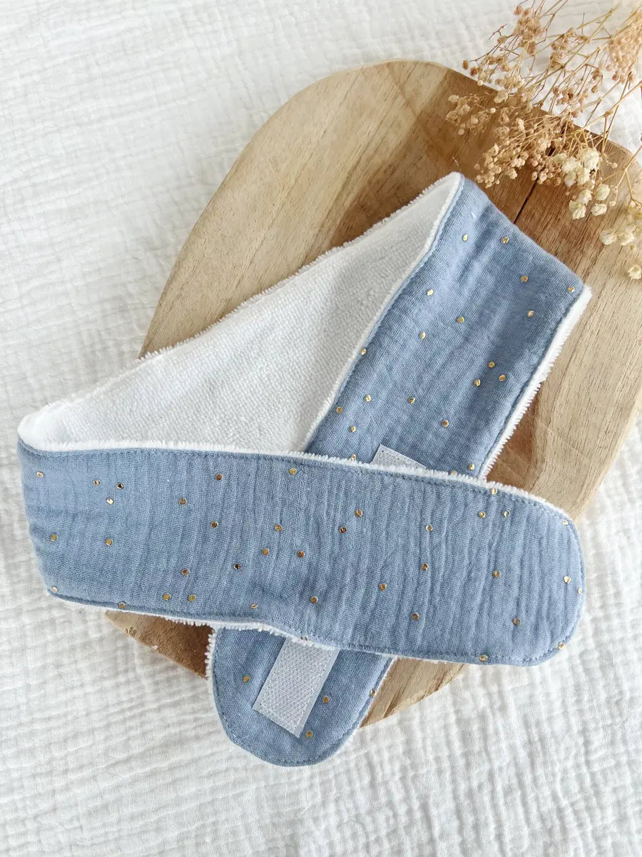 Bandeau de soin/visage - Bleu baltique