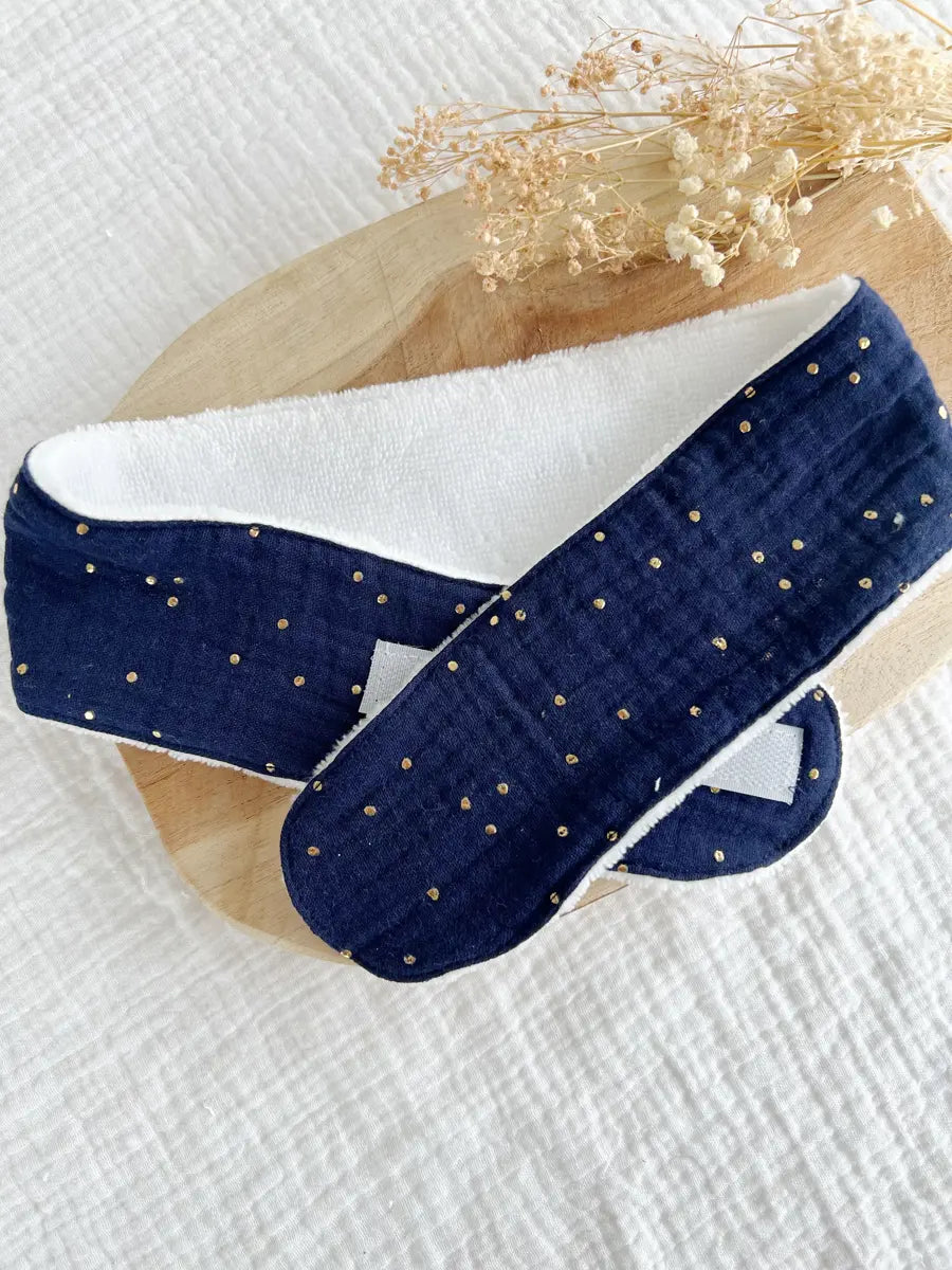 Bandeau de soin/visage - Bleu nuit