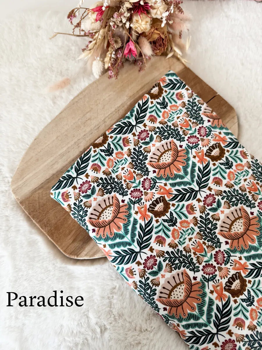 Bouillotte sèche XL - Grande bouillotte lombaire déhoussable - Paradise