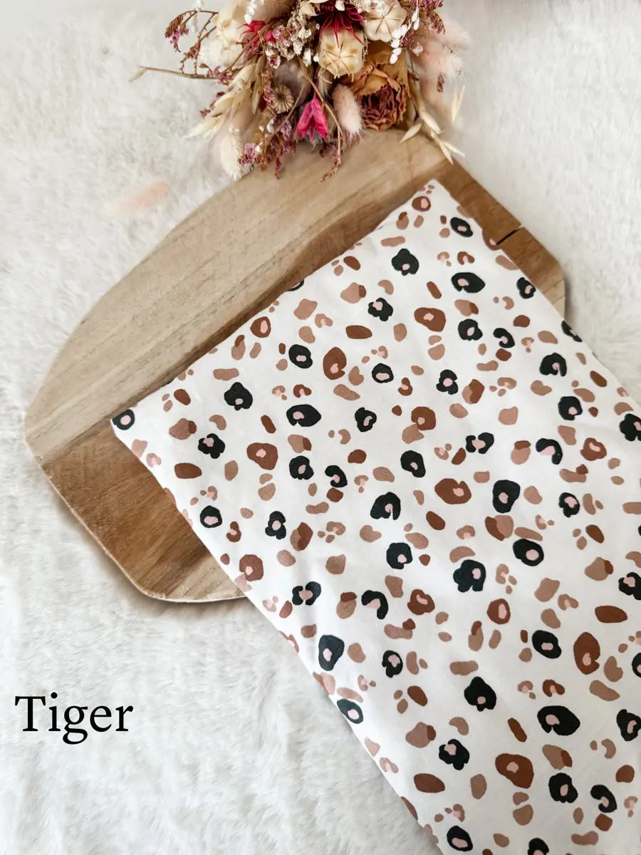 Bouillotte sèche XL - Grande bouillotte lombaire déhoussable - Tiger
