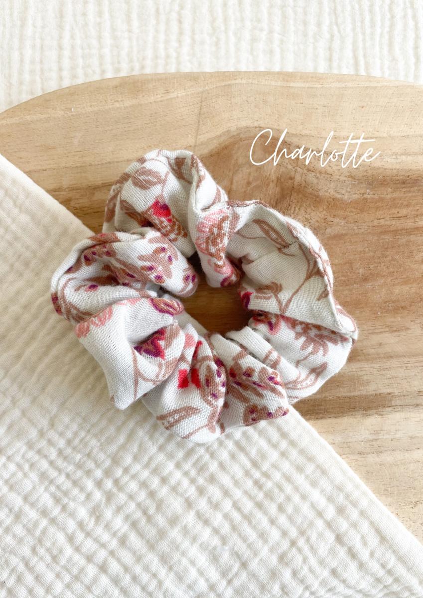 Chouchou double gaze - Charlotte