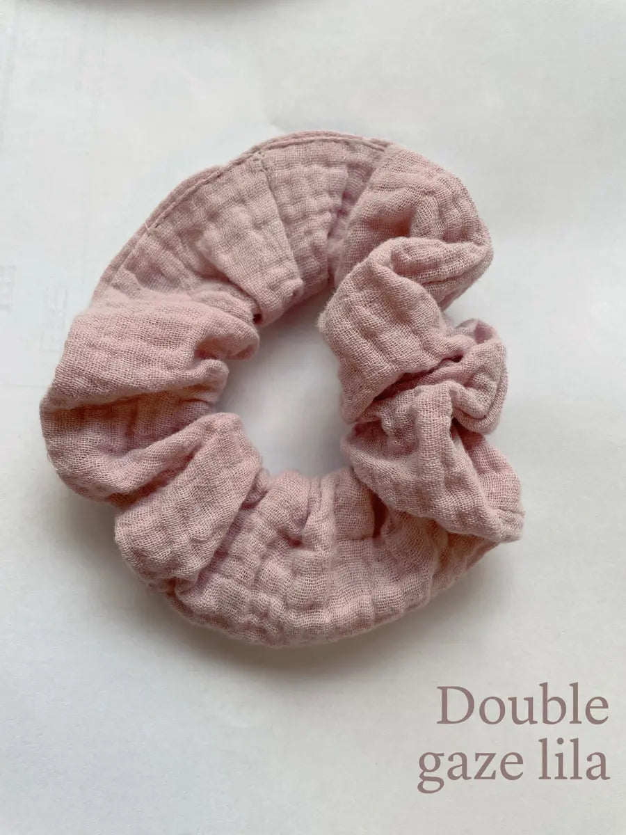 Chouchou double gaze - Double gaze lila