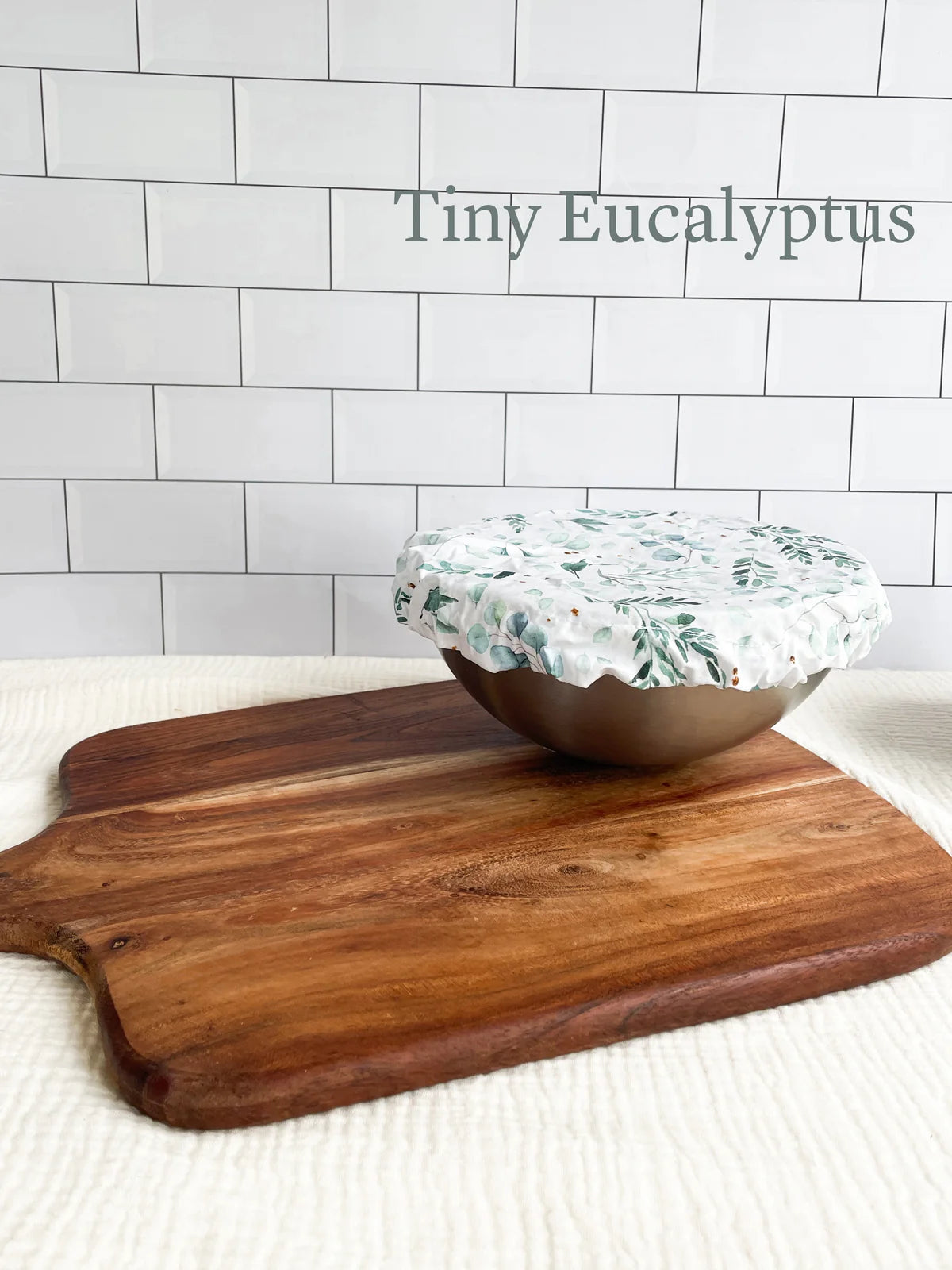 Coton enduit Tiny eucalyptus - 2