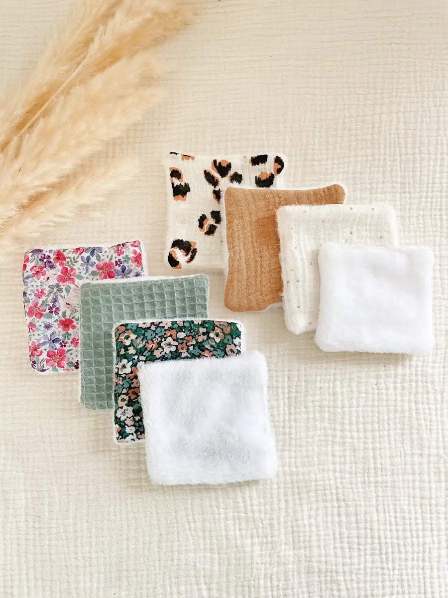 Coton lavable en tissu doudou - 1
