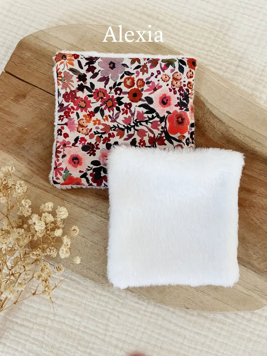 Coton lavable en tissu doudou - Alexia
