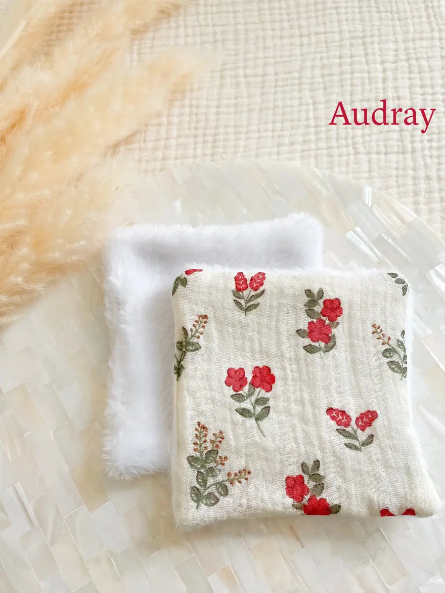 Coton lavable en tissu doudou - Audrey