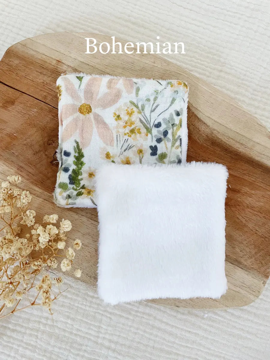 Coton lavable en tissu doudou - Bohemian