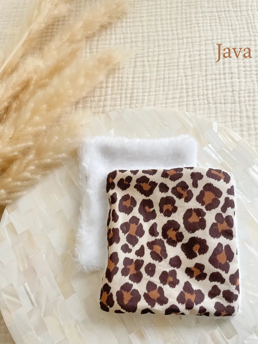 Coton lavable en tissu doudou - Java