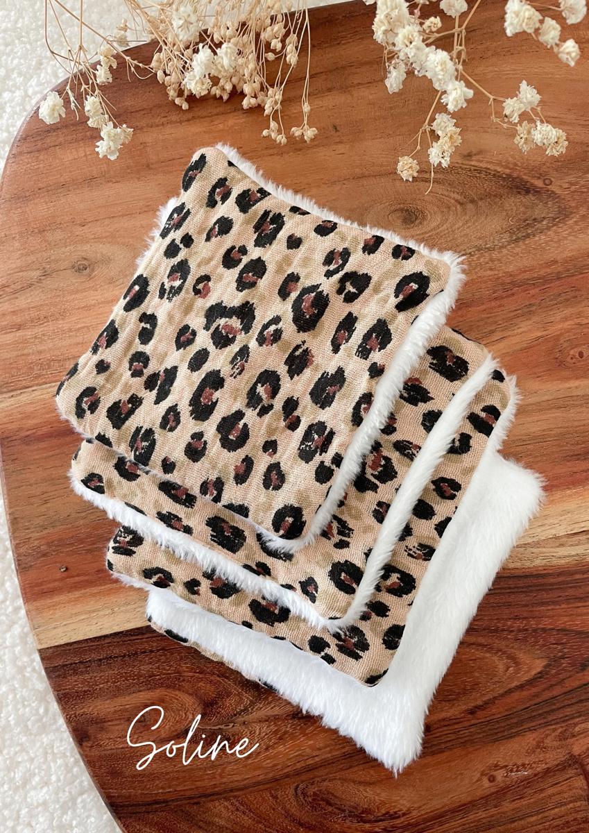 Coton lavable en tissu doudou - Soline