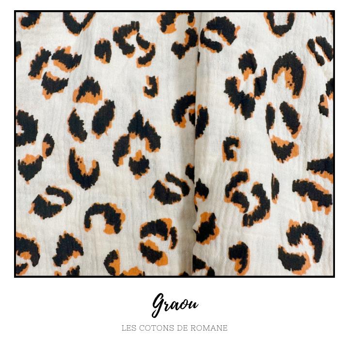 Coton lavable en tissu polaire - Graou