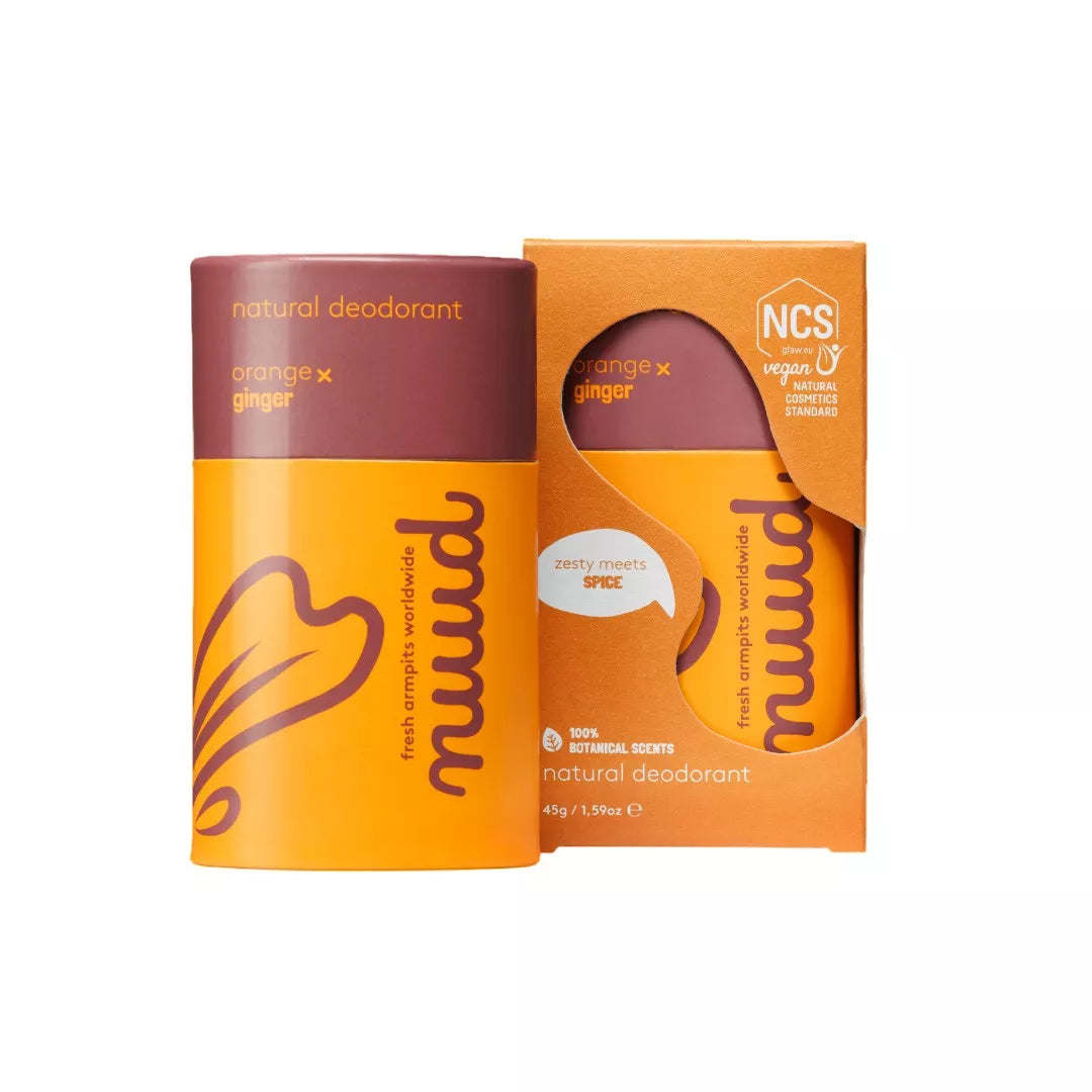 Déodorant Stick - Nuud Care - Orange et gingembre