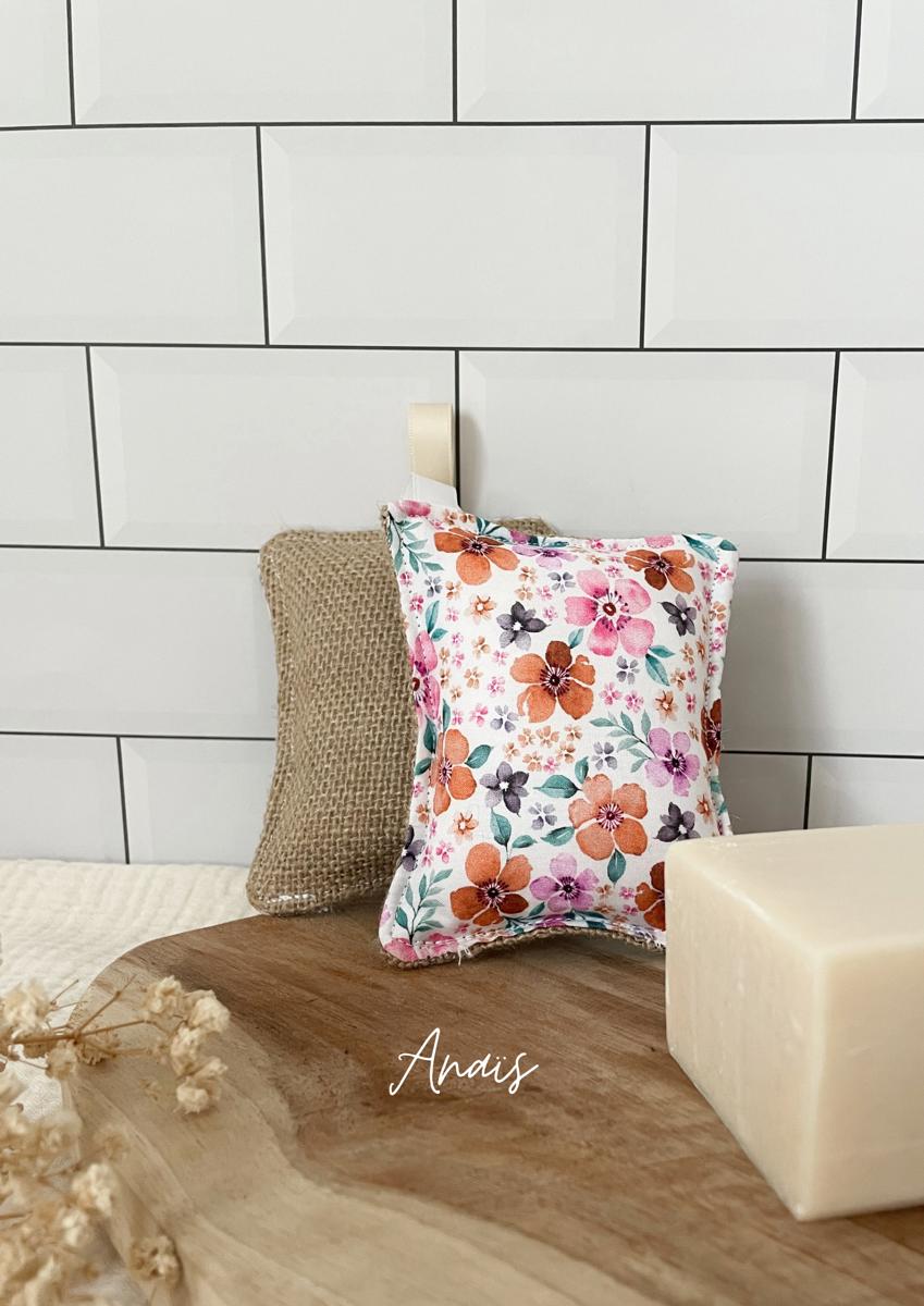 Eponge lavable TOILE DE JUTE - Anaïs