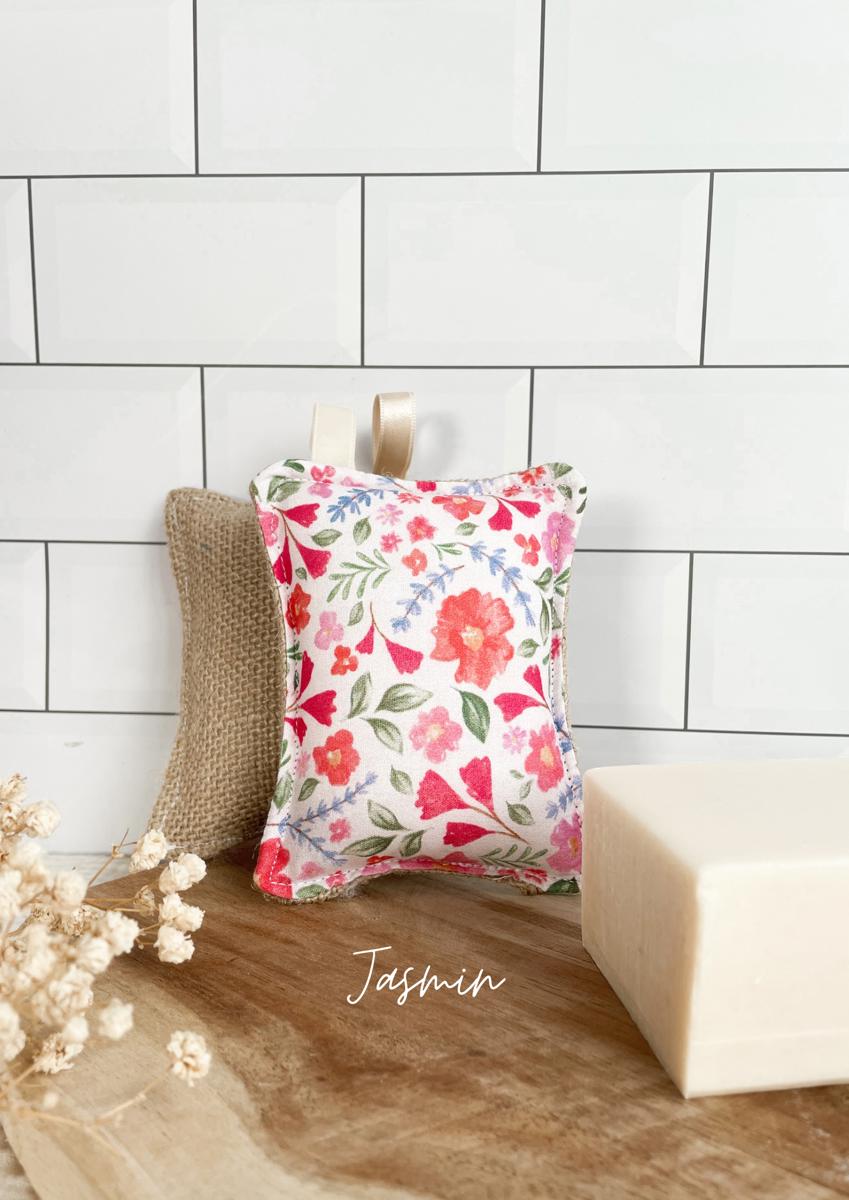 Eponge lavable TOILE DE JUTE - Jasmin