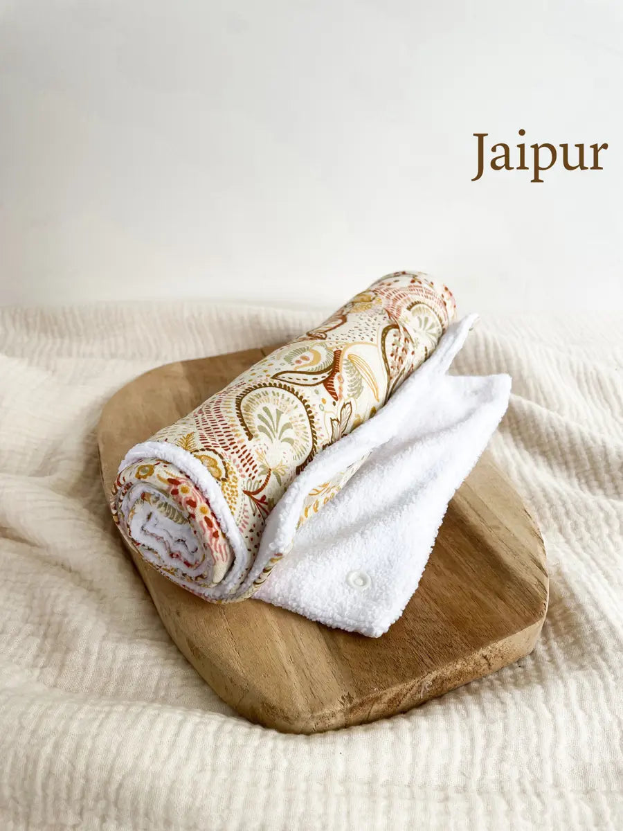 Essuie-tout lavable (5 feuilles) - Jaipur