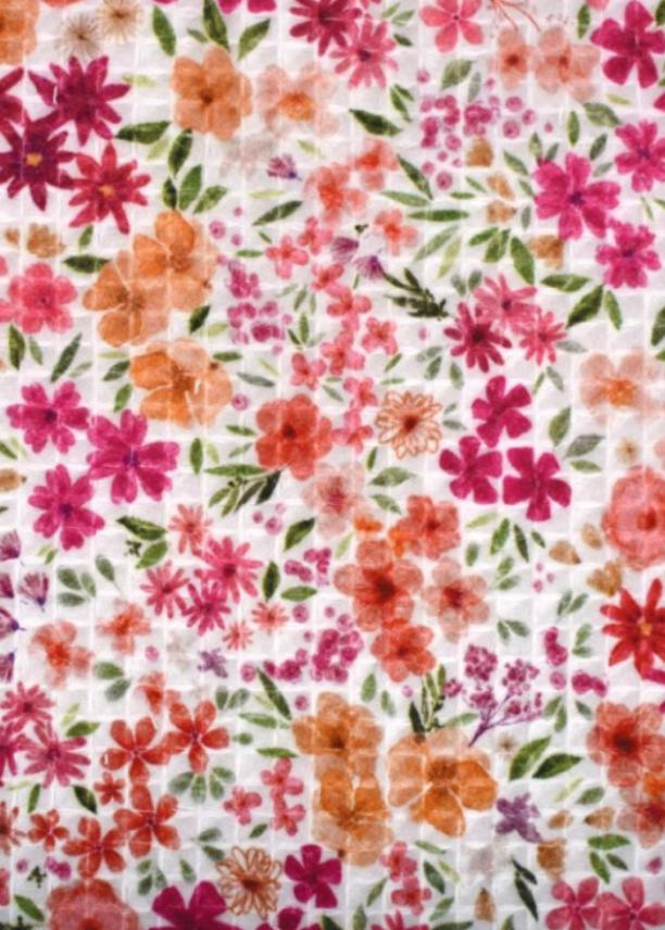 Essuie-tout lavable (5 feuilles) - Printemps