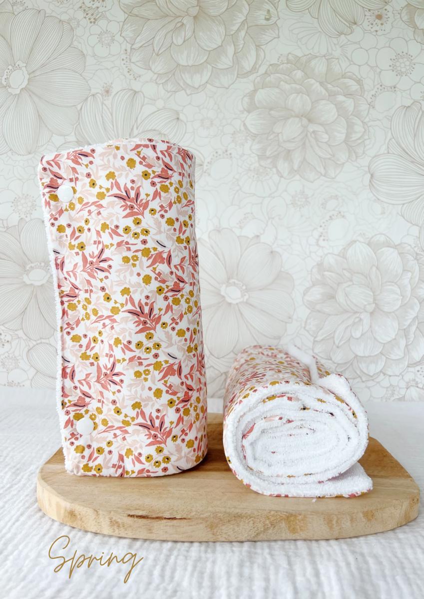 Essuie-tout lavable (5 feuilles) - Spring