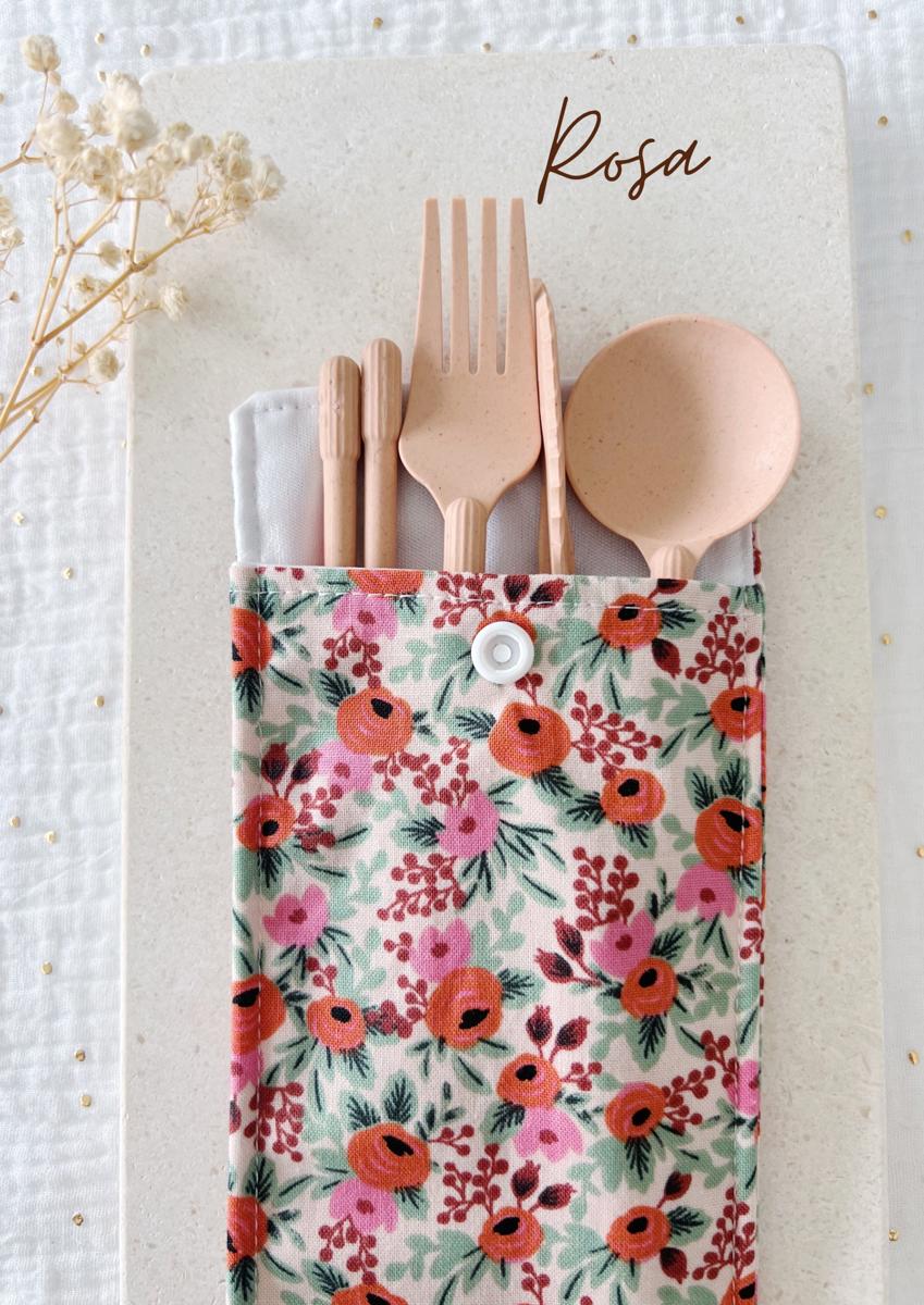 Etui imperméable pour brosse à dent et dentifrice / pochette à couvert - Rosa *