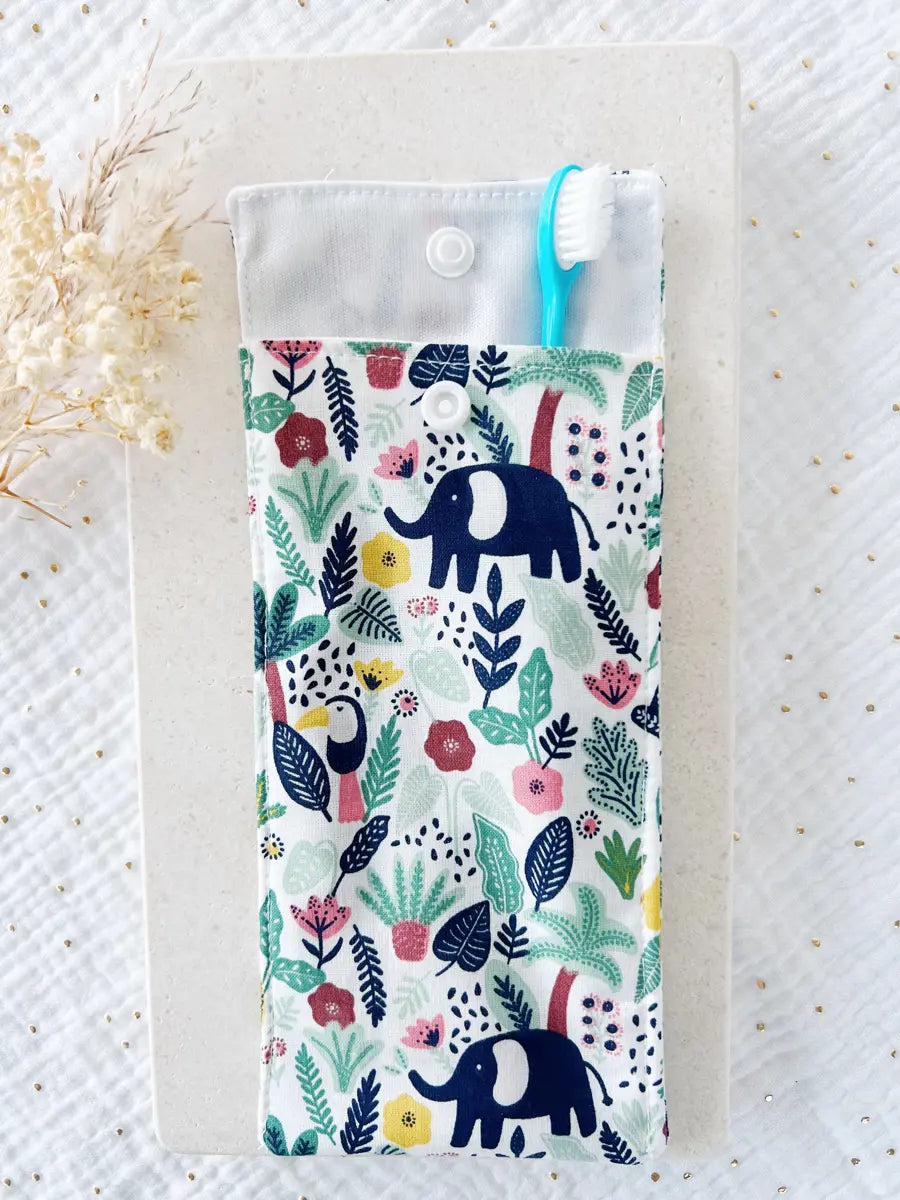 Etui pour brosse à dents enfant - Jungle