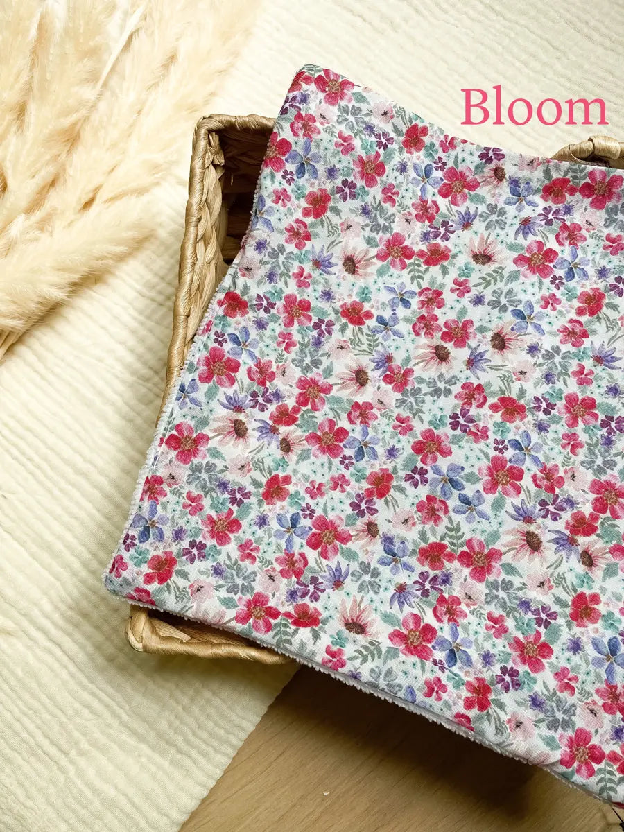 Feuille essuie-tout lavable microfibre (sans pressions) - Bloom