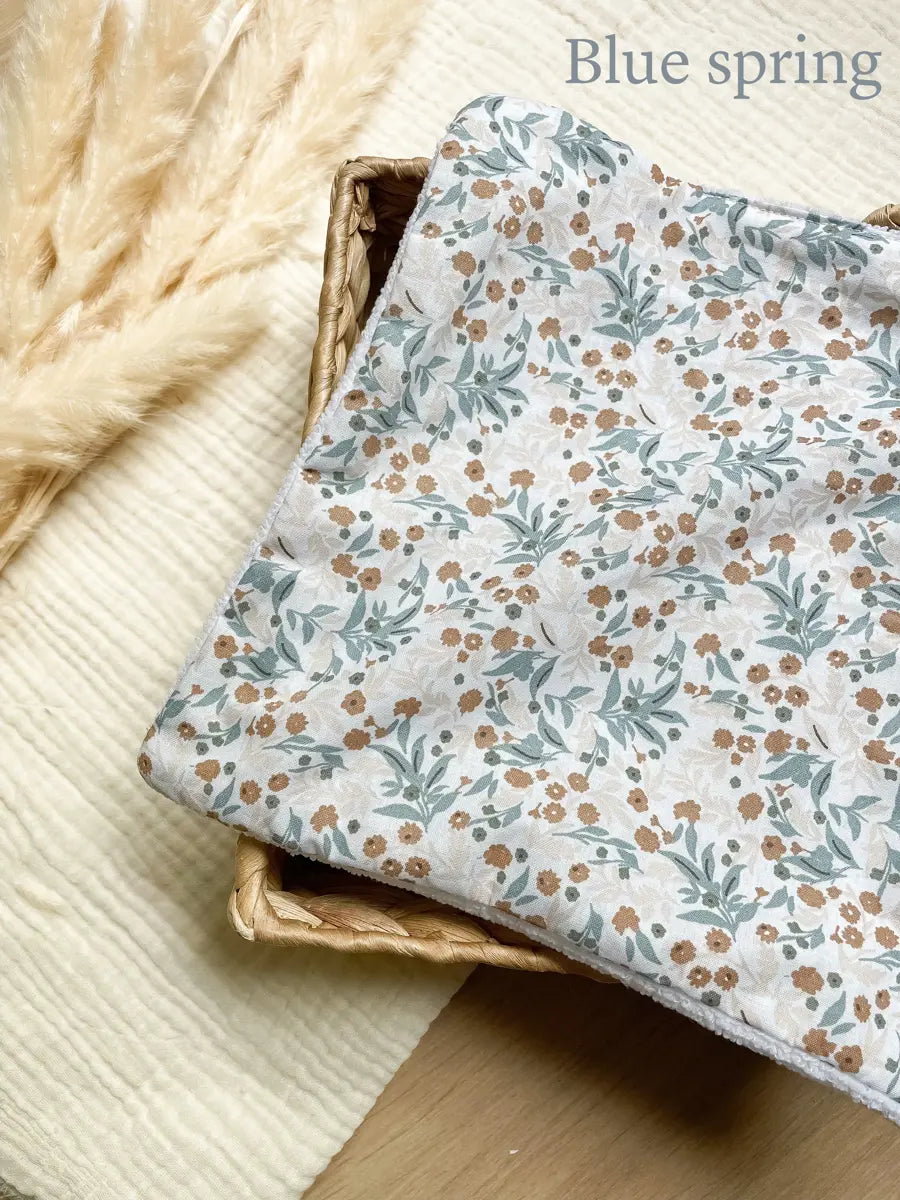 Feuille essuie-tout lavable microfibre (sans pressions) - Blue spring