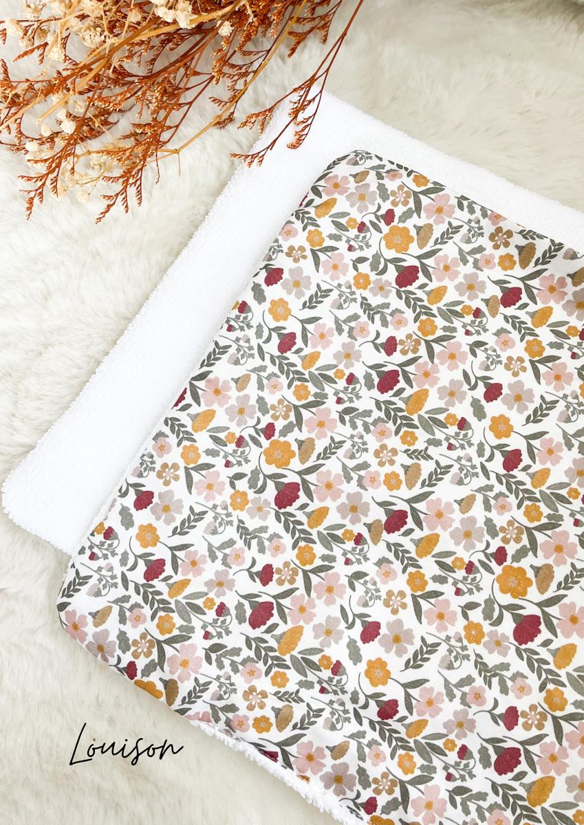 Feuille essuie-tout lavable microfibre (sans pressions) - Louison