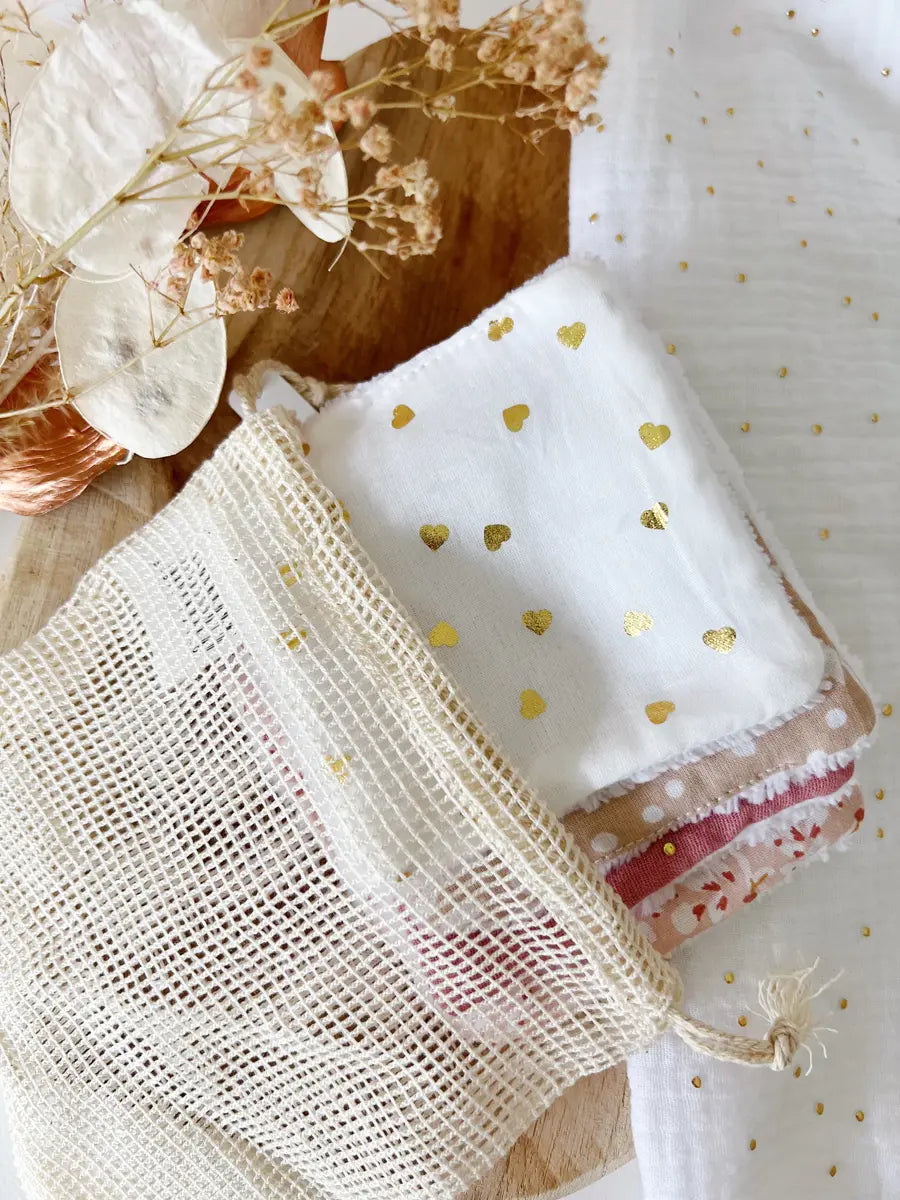 Filet de lavage en coton bio - AVRIL - 1