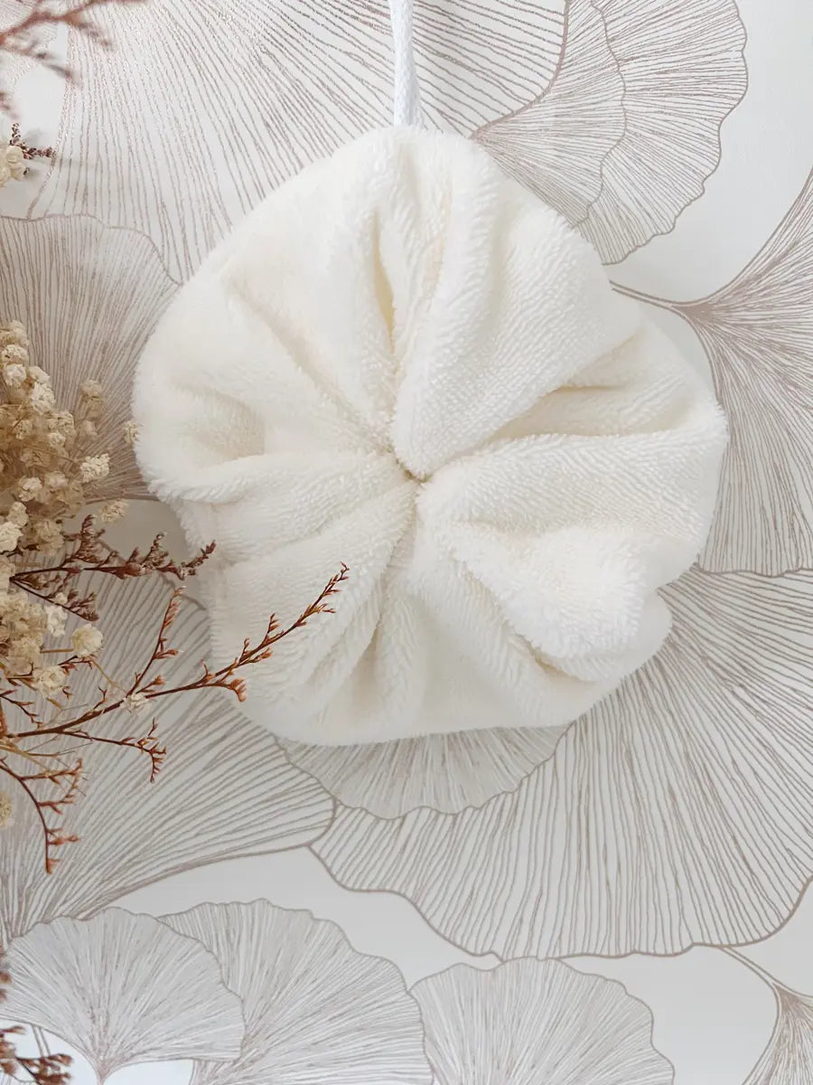 Fleur de douche lavable - Écrue
