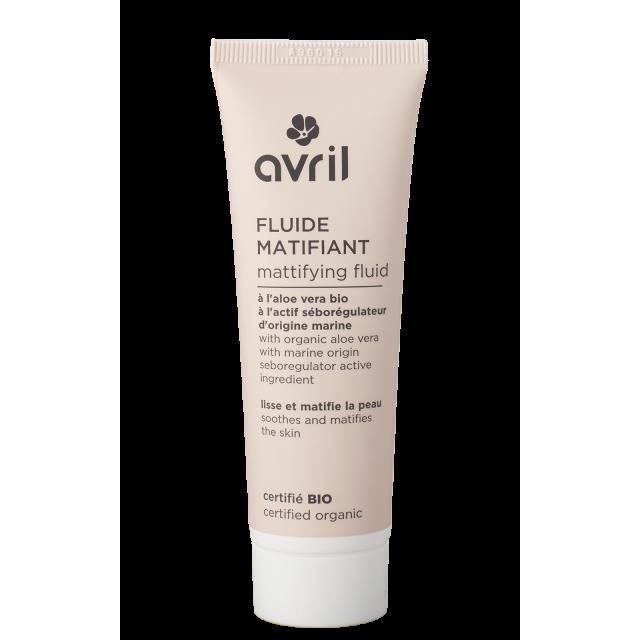 Fluide matifiant bio - Avril - Les cotons de Romane : Produits d'hygiène réutilisables et lavables