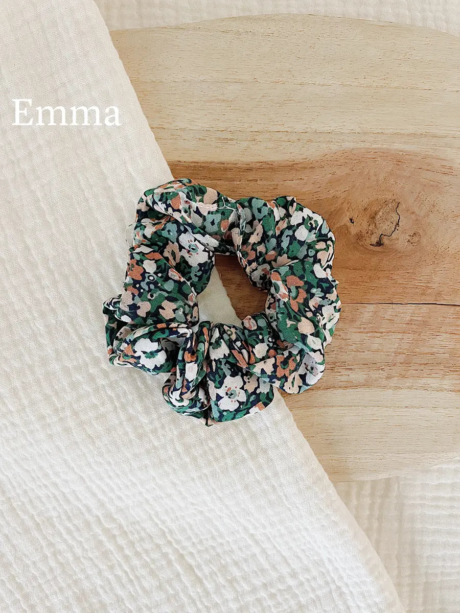 Chouchou coton imprimé - Emma