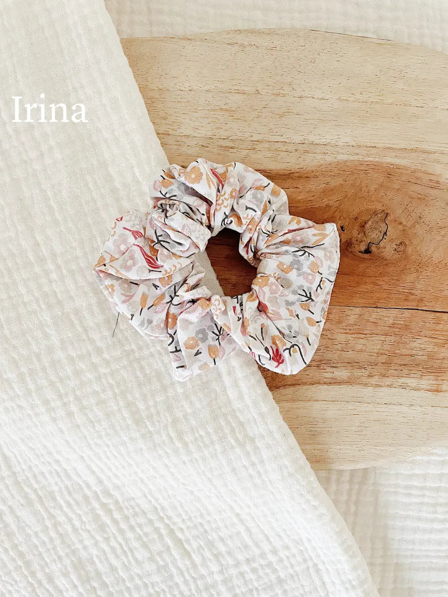 Chouchou coton imprimé - Irina