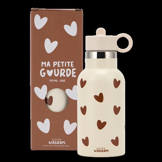 Gourde acier inoxydable - Atelier Wagram - Crème