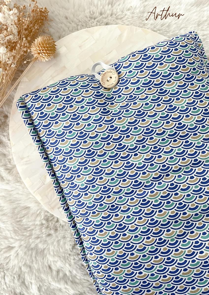 Grande pochette à livre ou tablette - Arthur