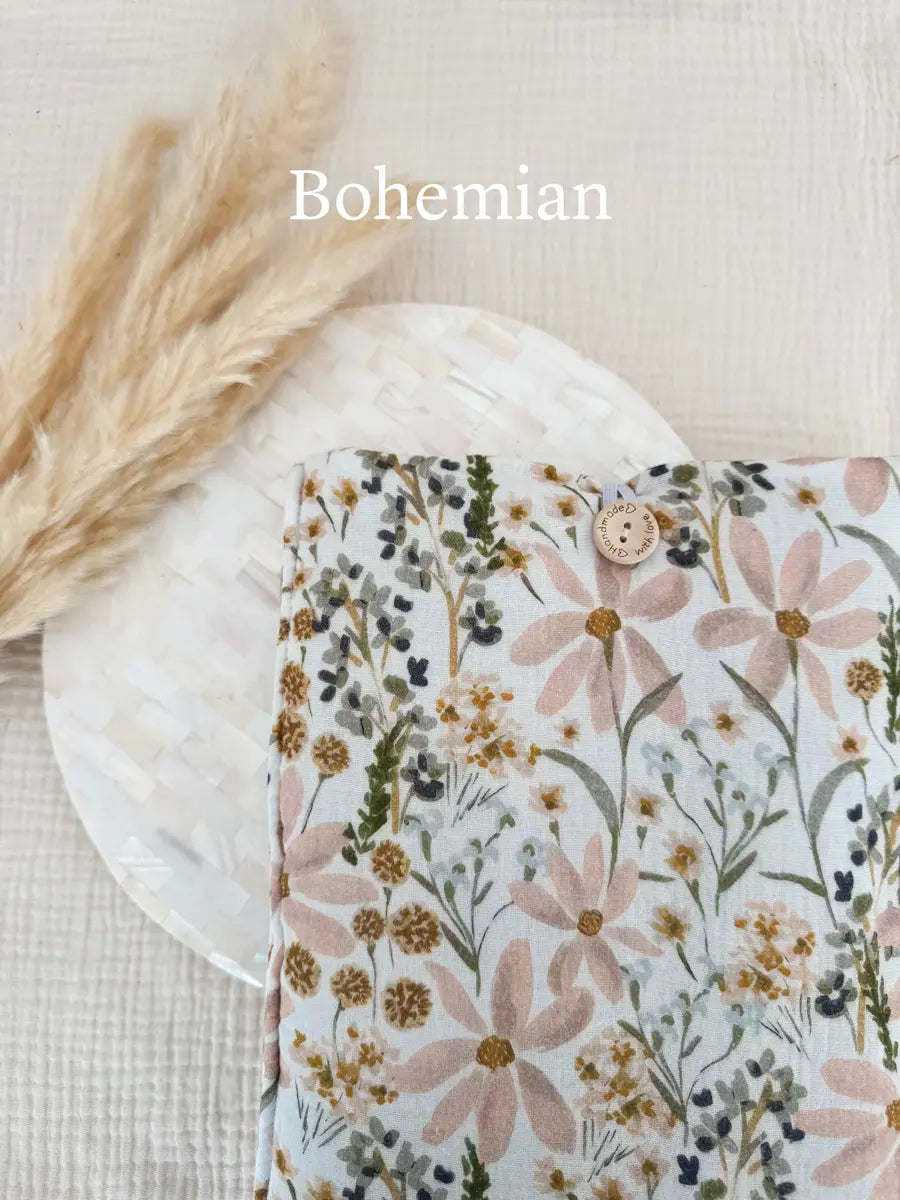 Grande pochette à livre ou tablette - Bohemian