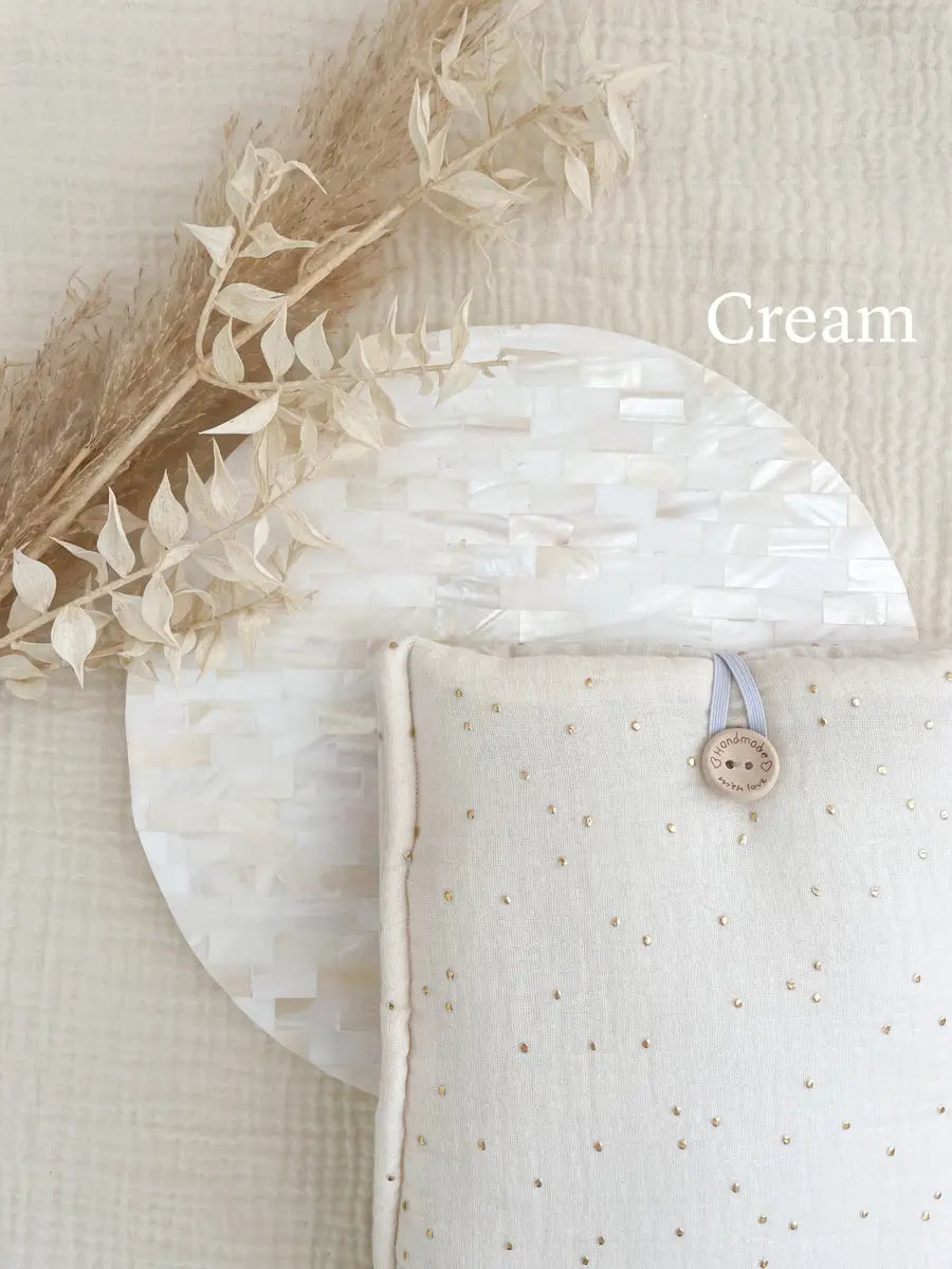 Grande pochette à livre ou tablette - Cream