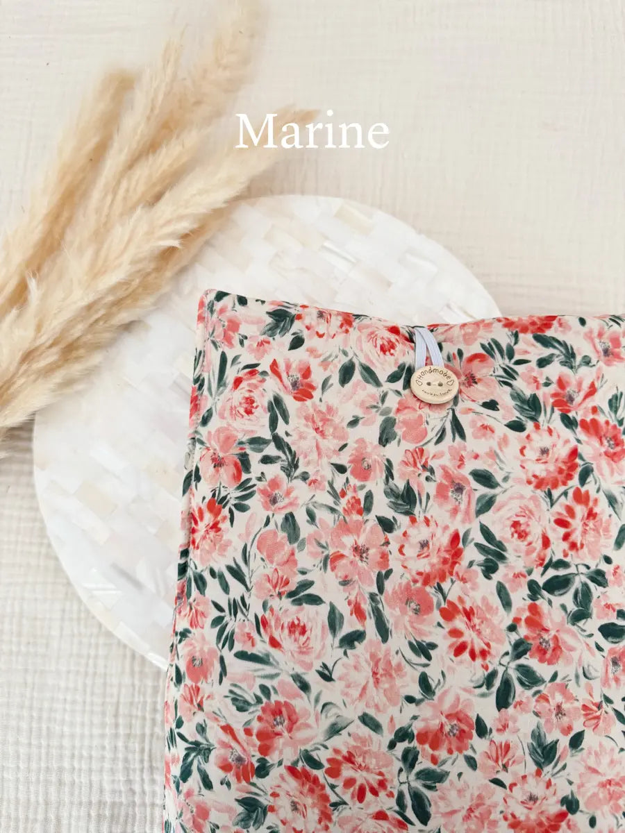 Grande pochette à livre ou tablette - Marine