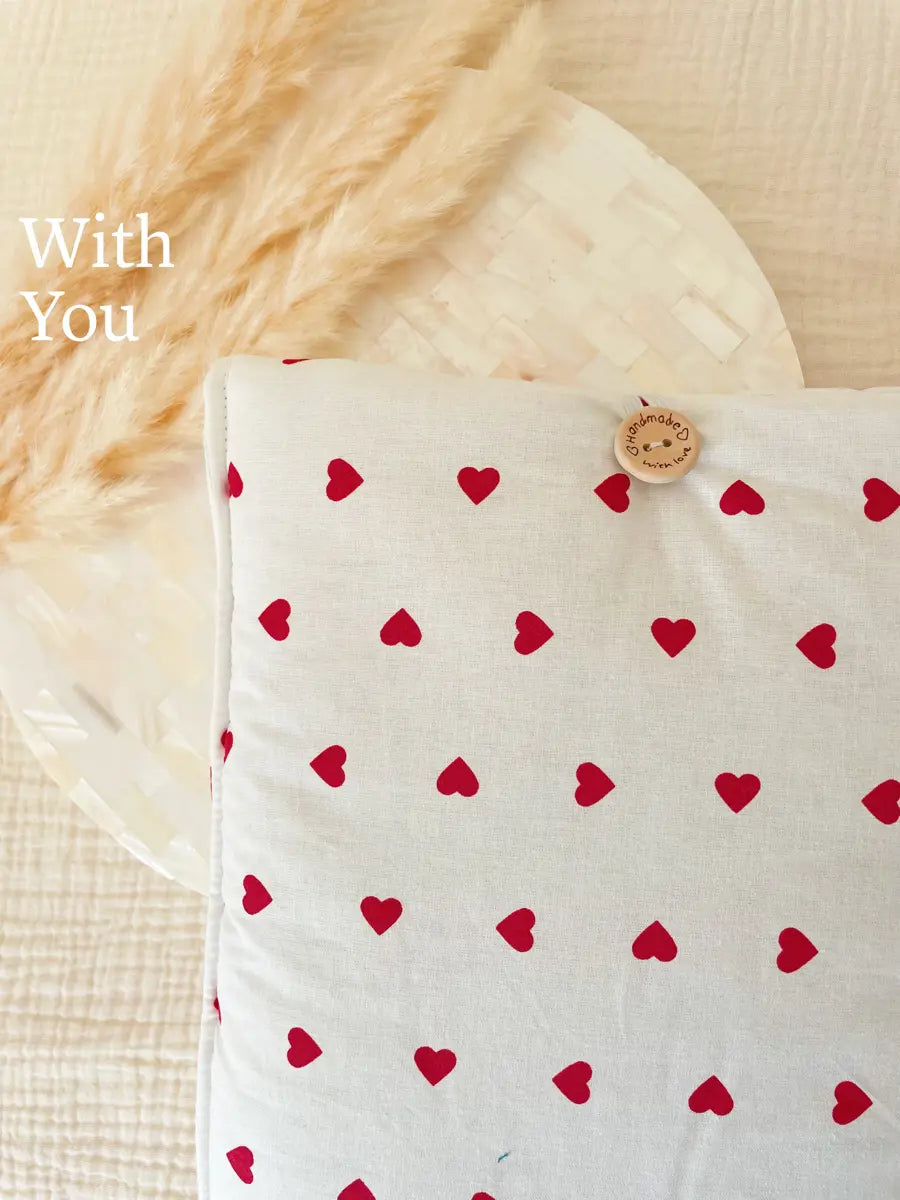 Grande pochette à livre ou tablette - With you