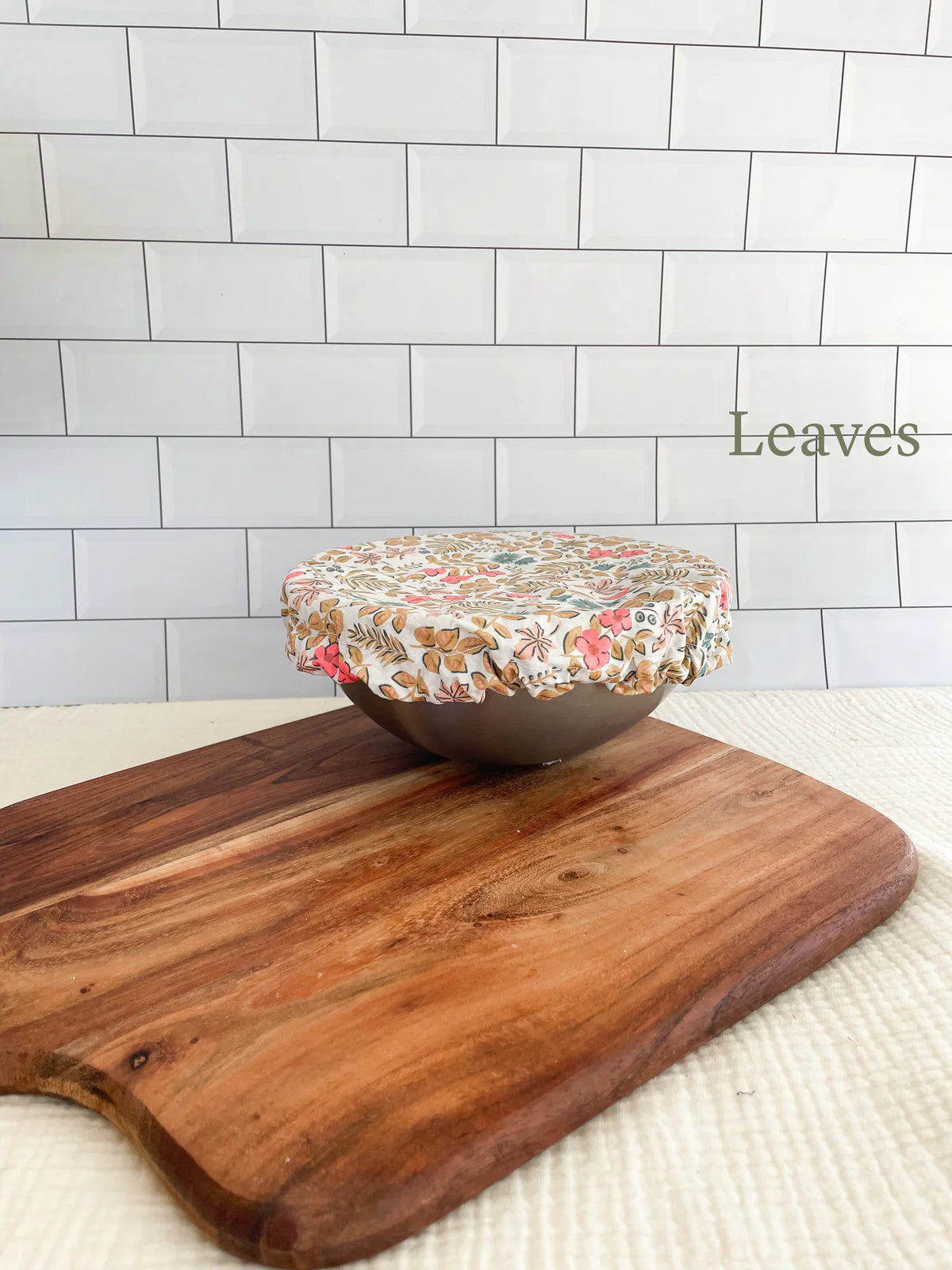 Couvre-bol réutilisable en tissu - Taille XL