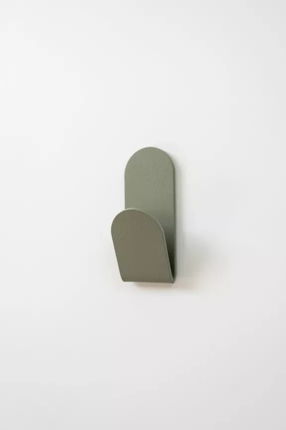 Patère murale (sans perçage) - Mamik - Vert de gris
