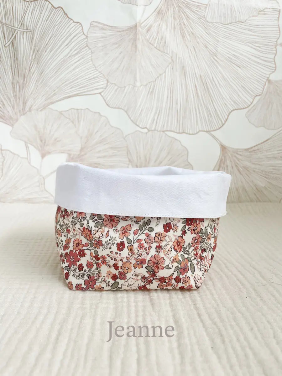 Petite panière en tissu - Jeanne