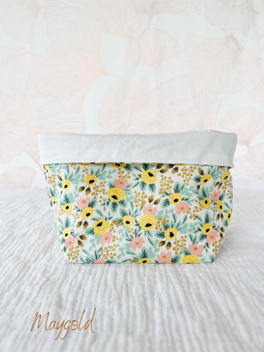 Petite panière en tissu - Maygold*