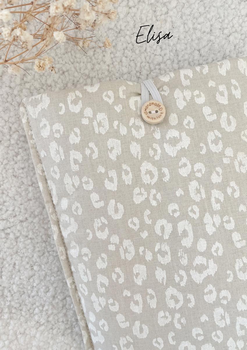 Pochette en tissu pour livre de poche - Pochette pour livre ou liseuse - Elisa