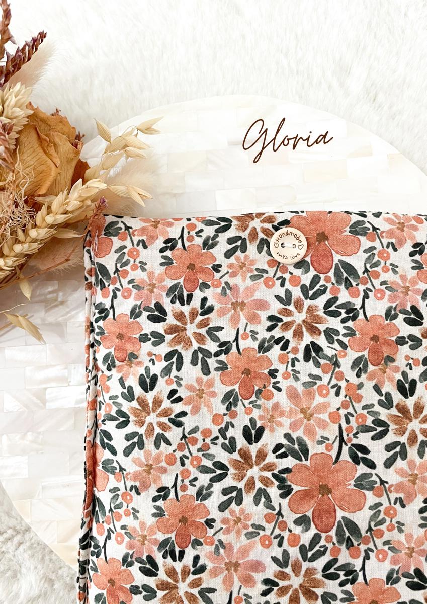 Pochette en tissu pour livre de poche - Pochette pour livre ou liseuse - Gloria