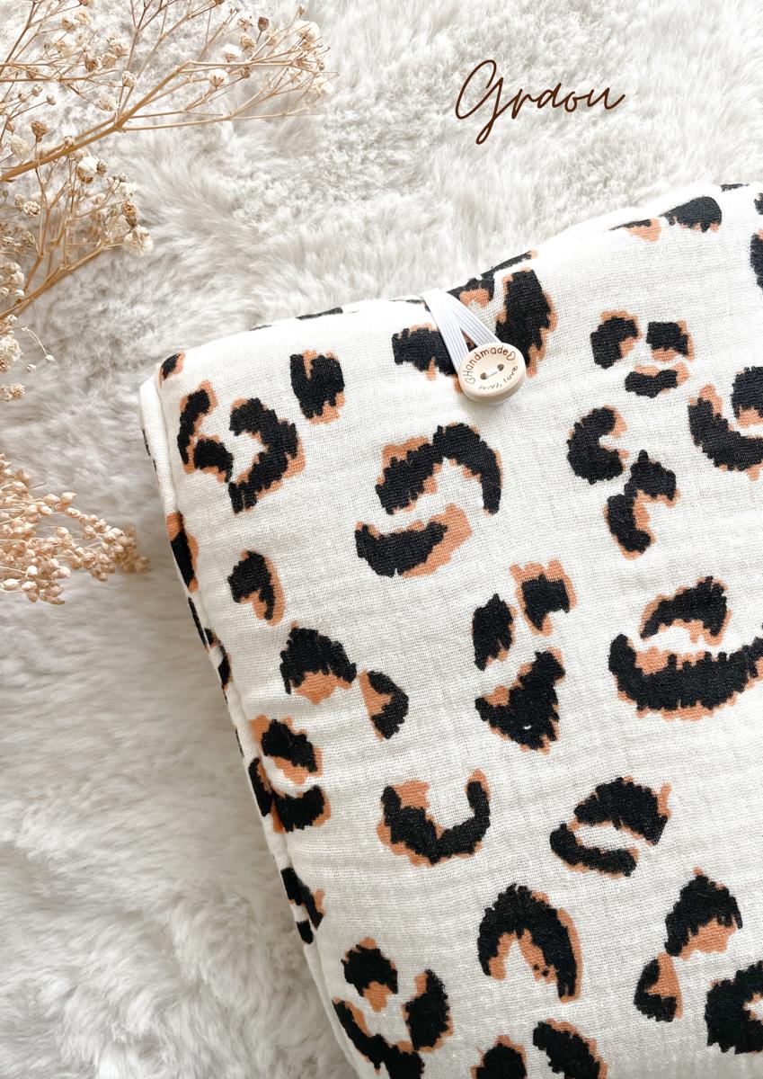 Pochette en tissu pour livre de poche - Pochette pour livre ou liseuse - Graou