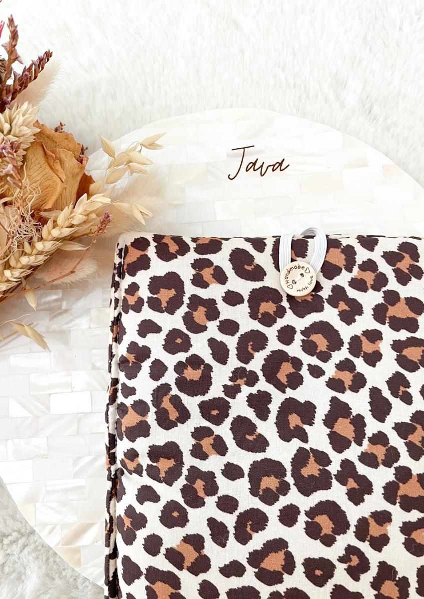 Pochette en tissu pour livre de poche - Pochette pour livre ou liseuse - Java