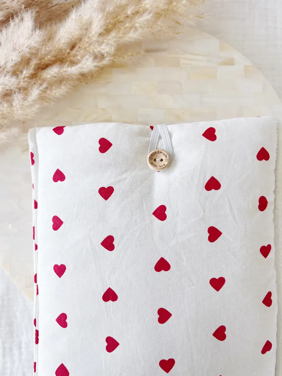 Pochette en tissu pour livre de poche - Pochette pour livre ou liseuse - With you