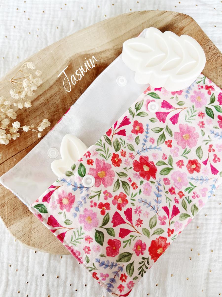 Pochette à savon imperméable grand format - Jasmin