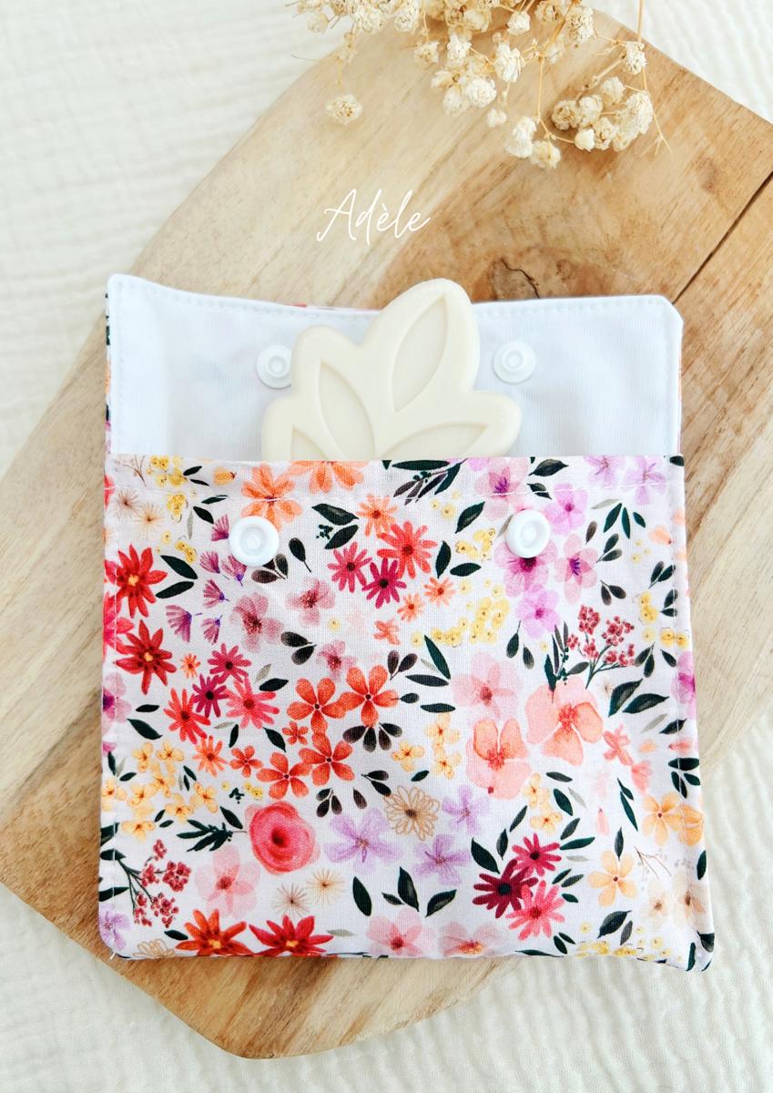 Pochette à savon imperméable petit format - Adèle